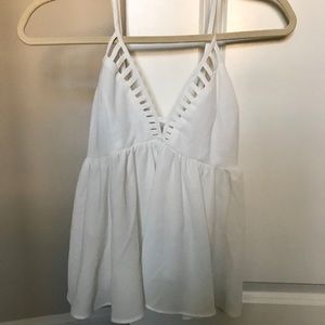 ANGL White Top Size Small